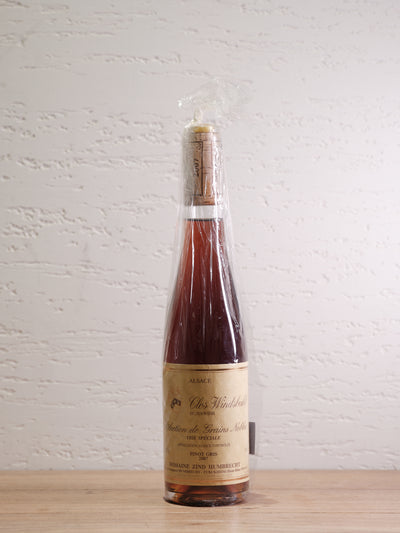 2007 Pinot Gris Clos Windsbuhl SGN Trié Spéciale